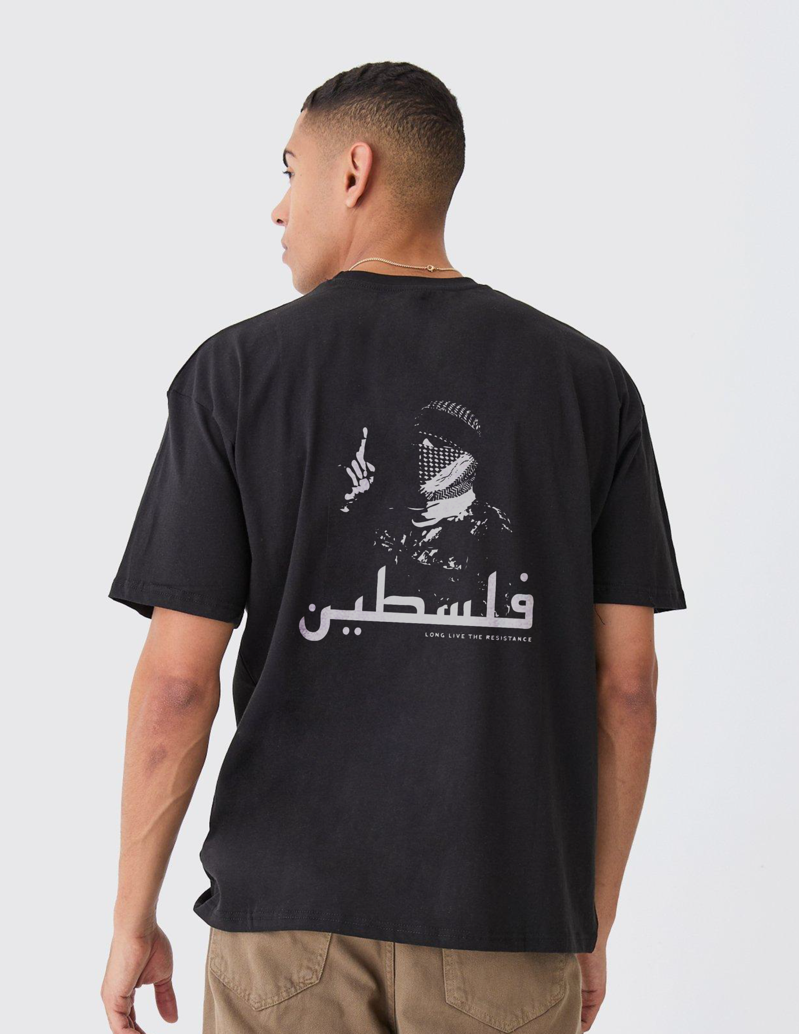فلسطين Abu Ubayda Stencil Tee