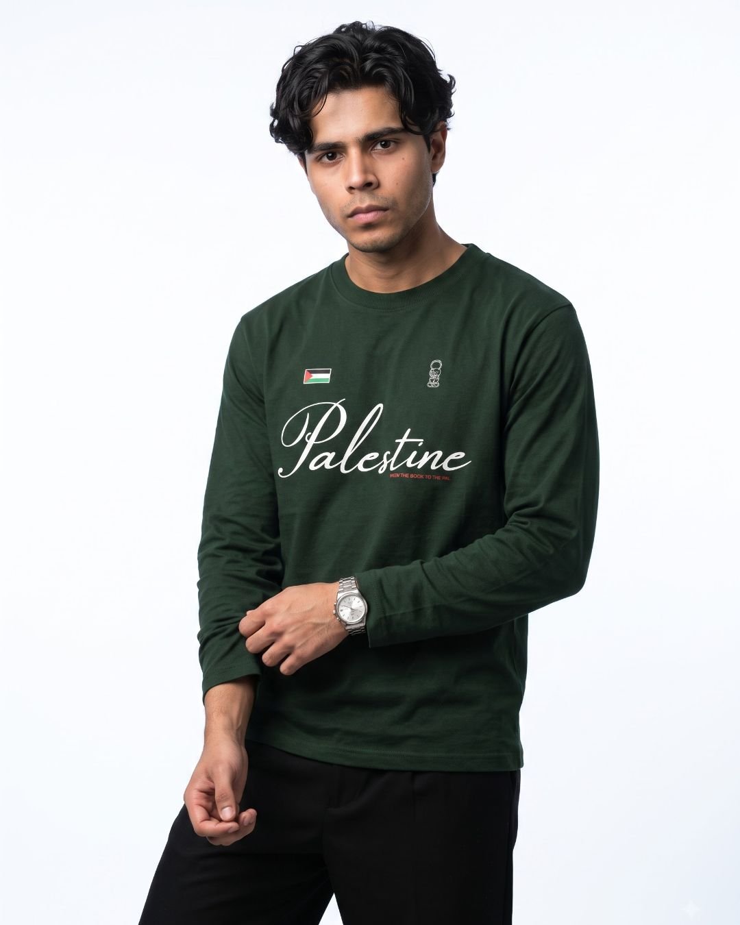 Lasting Roots Long Sleeves - Bottle Green / S