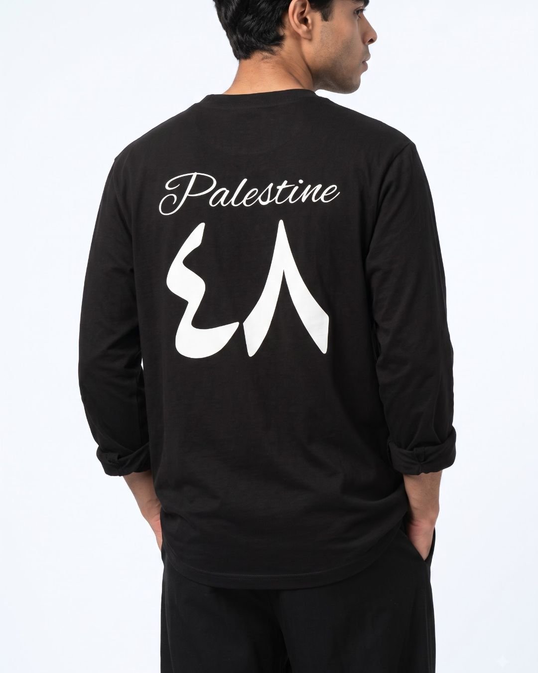 Lasting Roots Long Sleeves black back design detail